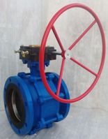 ISO 5211 Direct Mountig Pad Gear Operated Ball Valve