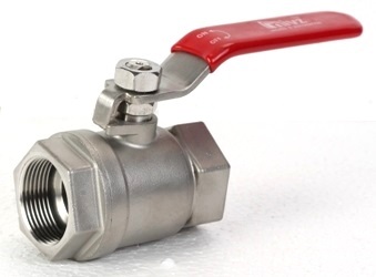 two pice desing 1000 wog water oil gas media suitable application threaded end ball valve