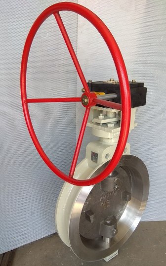 Double Eccentric Disc Design Butterfly Valve