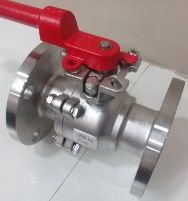 Two Piece Design Direct Mounting Pad Ball Valve