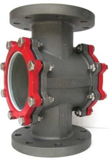 Double Window Type Sight Flow Indicator Manufacturer, Double Window ...